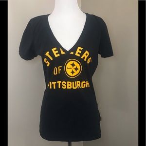Nike NFL M Women’s Pittsburgh Steelers V Neck Top
